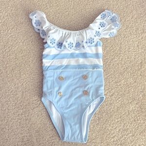 Girls 2T Janie and Jack One Piece Swim